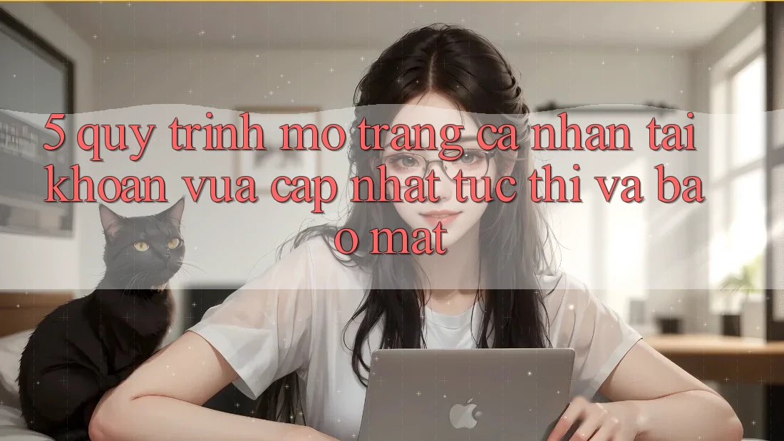 5. Quy Trình Mở trang cá nhân Tài Khoản Vừa cập nhật Tức thì và Bảo Mật
