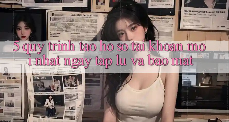 5. Quy Trình Tạo hồ sơ Tài Khoản Mới nhất Ngay tắp lự và Bảo Mật