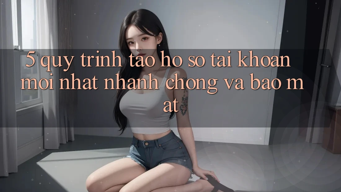 5. Quy Trình Tạo hồ sơ Tài Khoản Mới nhất Nhanh chóng và Bảo Mật