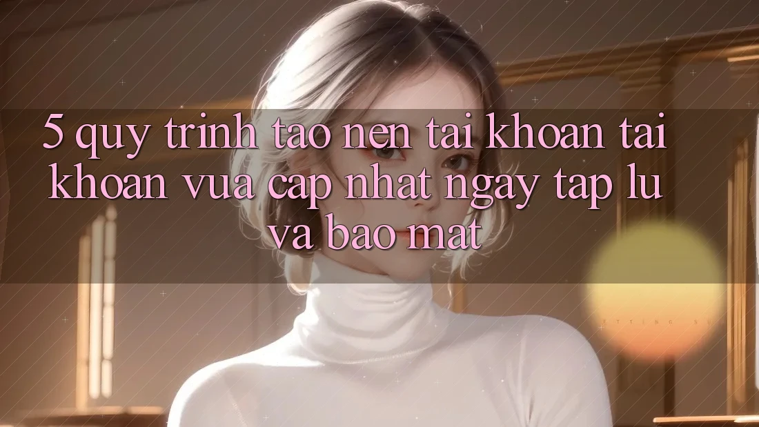5. Quy Trình Tạo nên tài khoản Tài Khoản Vừa cập nhật Ngay tắp lự và Bảo Mật 5. Quy Trình Tạo nên tài khoản Tài Khoản Vừa cập nhật Ngay tắp lự và Bảo Mật