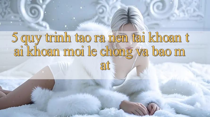 5. Quy Trình Tạo ra nên tài khoản Tài Khoản Mới Lẹ Chóng và Bảo Mật