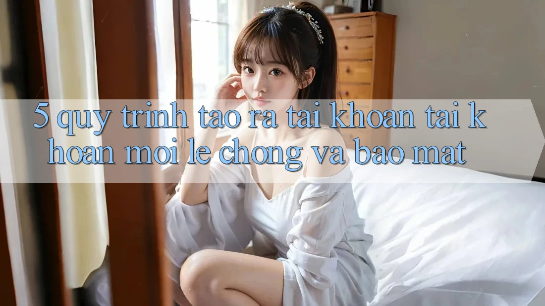 5. Quy Trình Tạo ra tài khoản Tài Khoản Mới Lẹ Chóng và Bảo Mật 5. Quy Trình Tạo ra tài khoản Tài Khoản Mới Lẹ Chóng và Bảo Mật