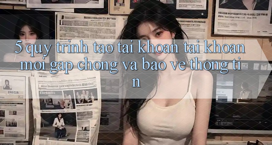 5. Quy Trình Tạo tài khoản Tài Khoản Mới Gấp Chóng và Bảo vệ thông tin