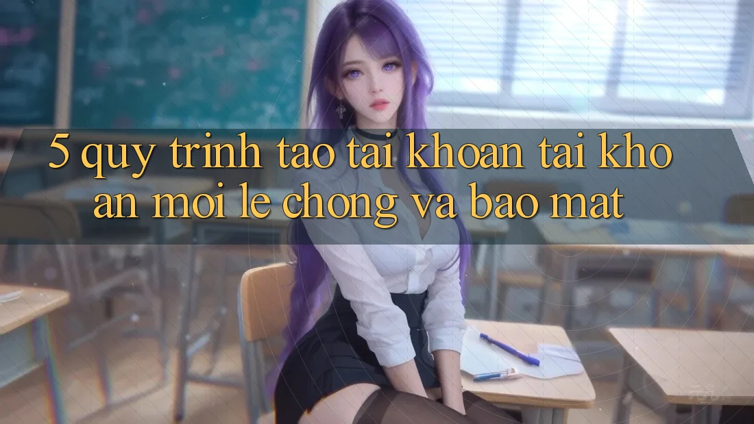 5. Quy Trình Tạo tài khoản Tài Khoản Mới Lẹ Chóng và Bảo Mật