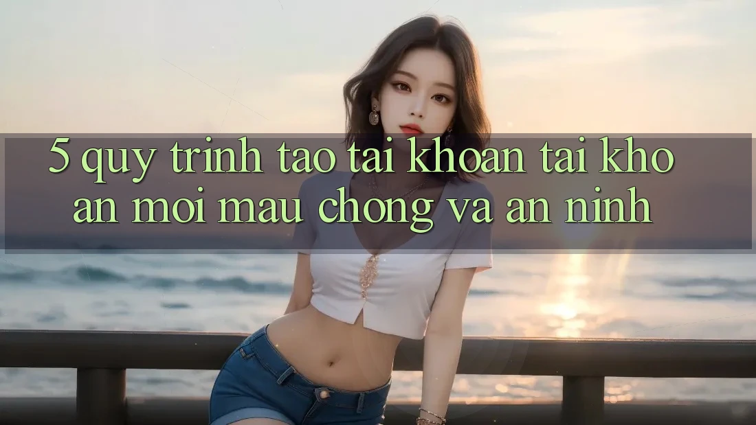 5. Quy Trình Tạo tài khoản Tài Khoản Mới Mau Chóng và An ninh