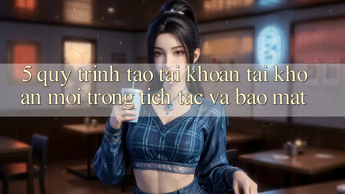 5. Quy Trình Tạo tài khoản Tài Khoản Mới Trong tích tắc và Bảo Mật