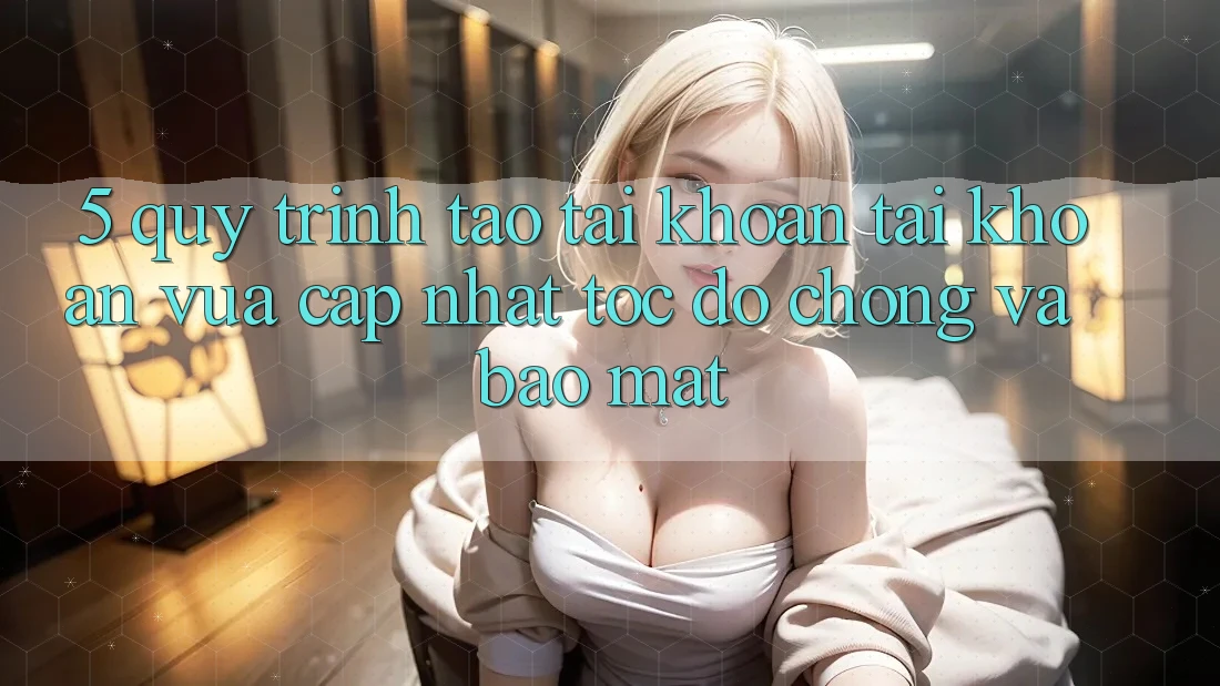 5. Quy Trình Tạo tài khoản Tài Khoản Vừa cập nhật Tốc độ Chóng và Bảo Mật 5. Quy Trình Tạo tài khoản Tài Khoản Vừa cập nhật Tốc độ Chóng và Bảo Mật