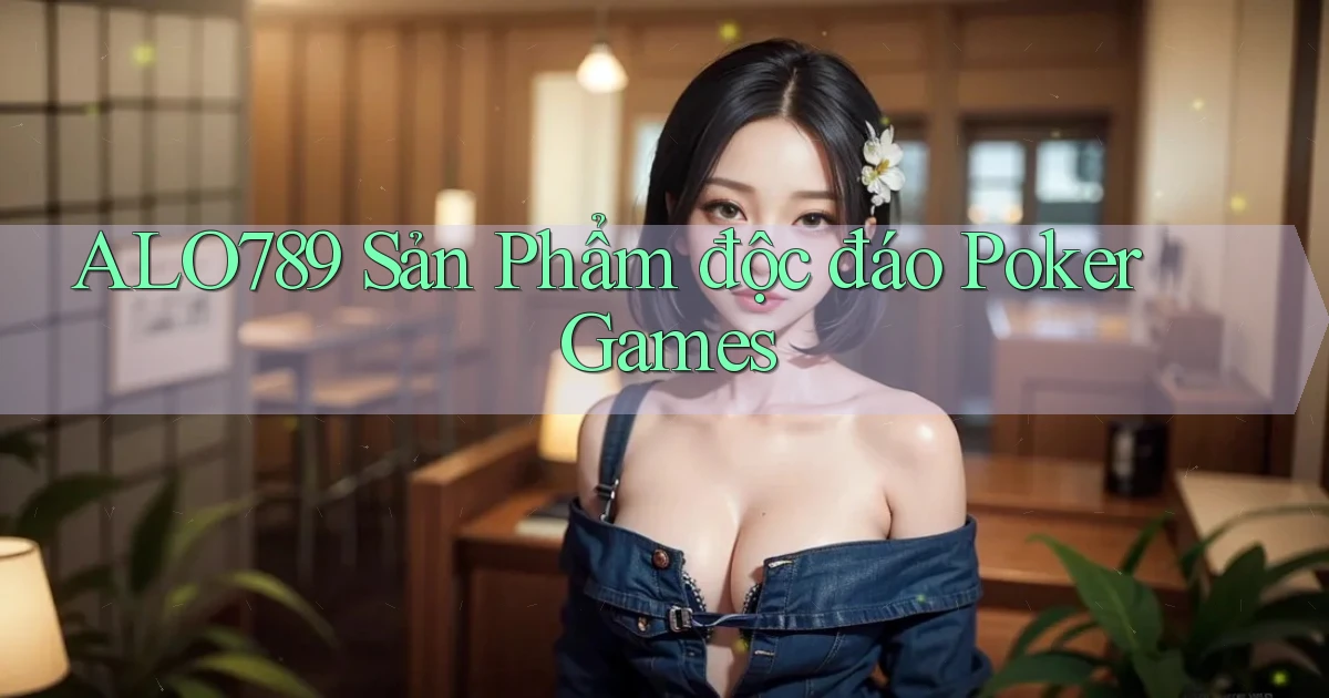 alo789  sản phẩm độc đáo poker games