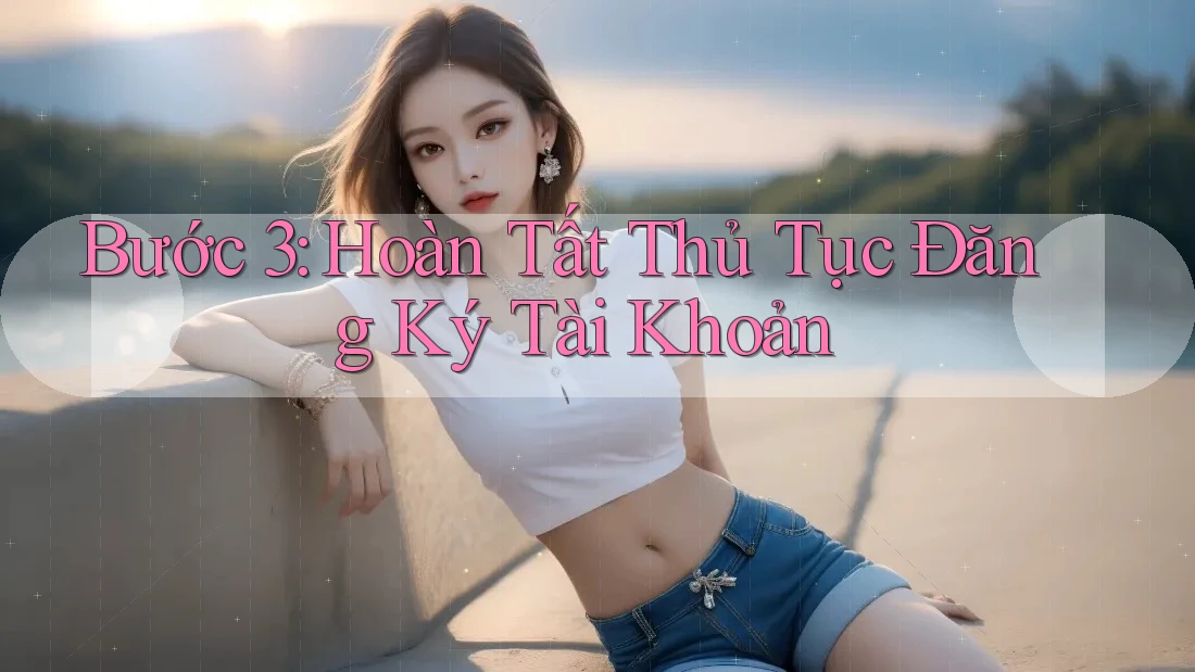 Bước 3: Hoàn Tất Thủ Tục Đăng Ký Tài Khoản