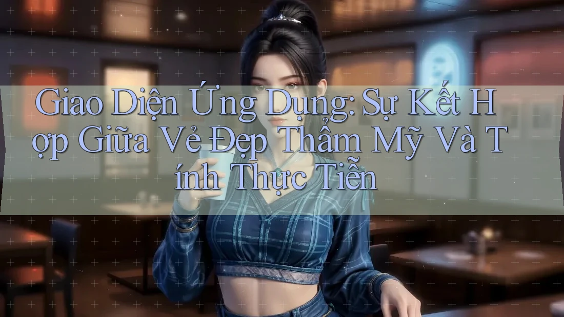 Giao Diện Ứng Dụng: Sự Kết Hợp Giữa Vẻ Đẹp Thẩm Mỹ Và Tính Thực Tiễn Giao Diện Ứng Dụng: Sự Kết Hợp Giữa Vẻ Đẹp Thẩm Mỹ Và Tính Thực Tiễn