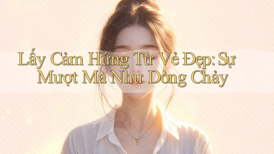 Lấy Cảm Hứng Từ Vẻ Đẹp: Sự Mượt Mà Như Dòng Chảy Lấy Cảm Hứng Từ Vẻ Đẹp: Sự Mượt Mà Như Dòng Chảy