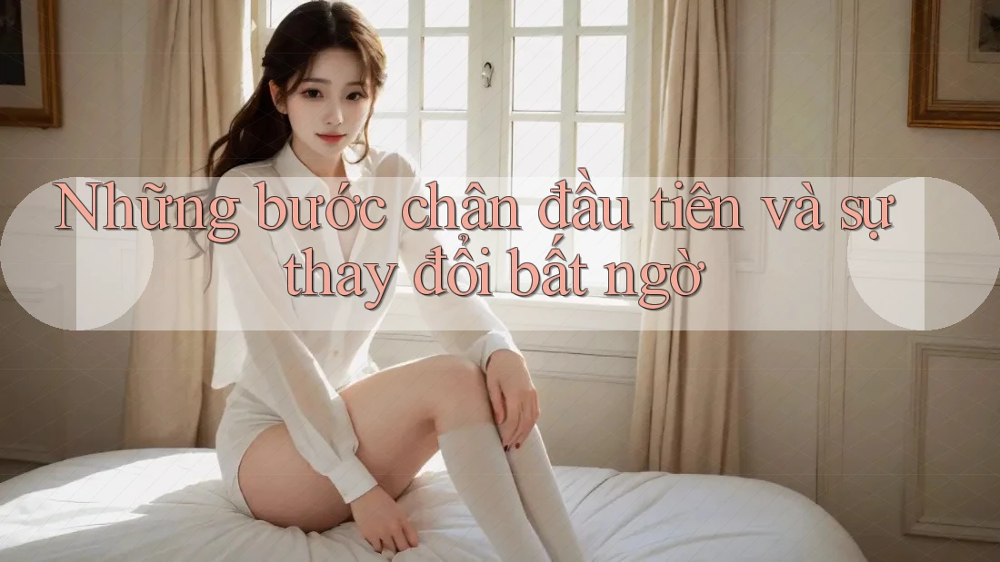 Những bước chân đầu tiên và sự thay đổi bất ngờ