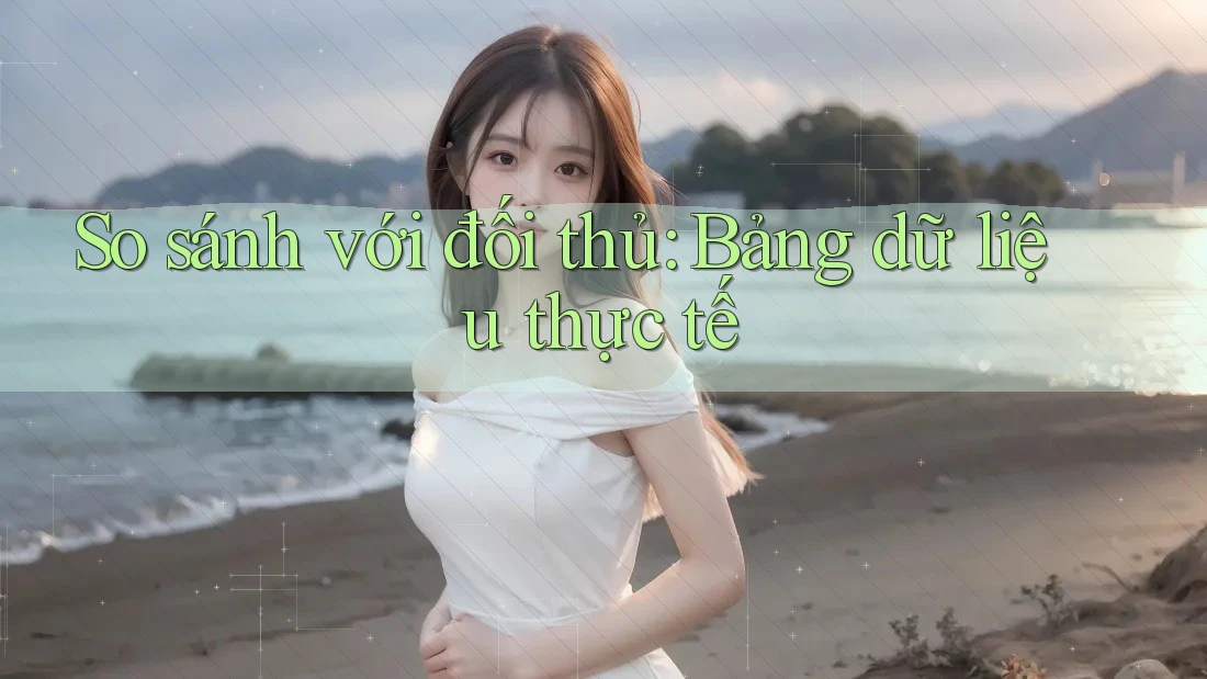 So sánh với đối thủ: Bảng dữ liệu thực tế So sánh với đối thủ: Bảng dữ liệu thực tế