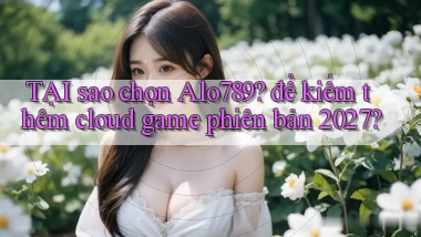 TẠI sao chọn Alo789 để kiếm thêm cloud game phiên bản 2027