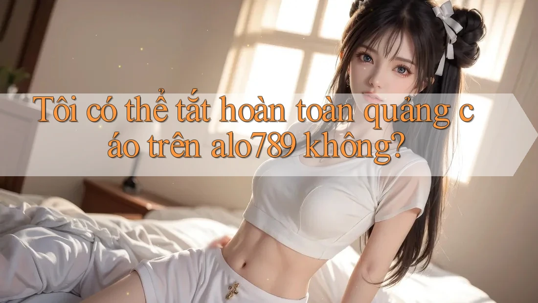Tôi có thể tắt hoàn toàn quảng cáo trên alo789 không?
