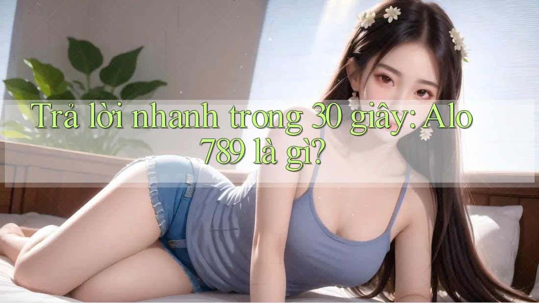 Trả lời nhanh trong 30 giây: Alo789 là gì? Trả lời nhanh trong 30 giây: Alo789 là gì?