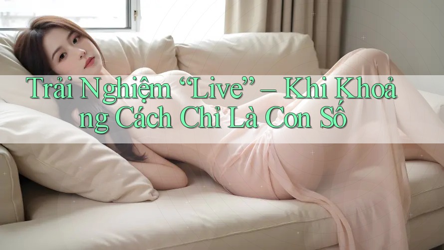 Trải Nghiệm “Live” – Khi Khoảng Cách Chỉ Là Con Số