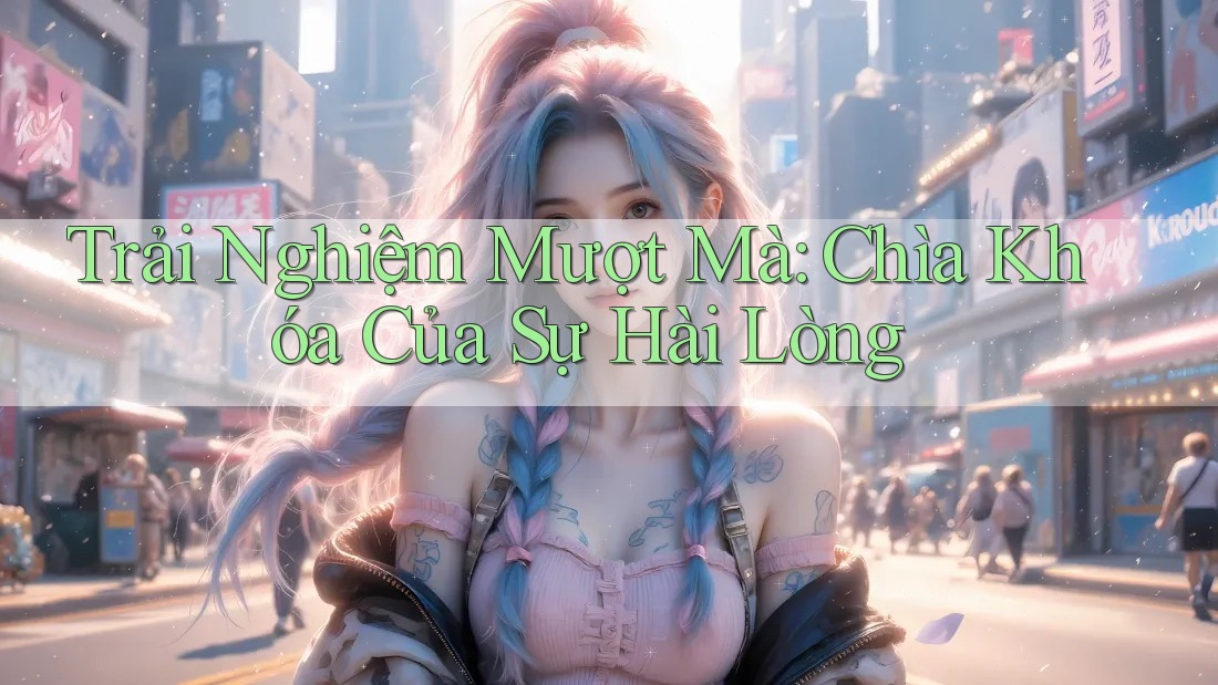 Trải Nghiệm Mượt Mà: Chìa Khóa Của Sự Hài Lòng Trải Nghiệm Mượt Mà: Chìa Khóa Của Sự Hài Lòng