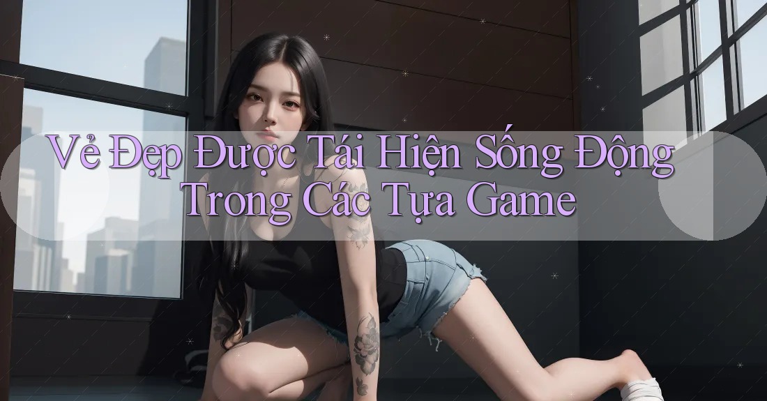 Vẻ Đẹp Được Tái Hiện Sống Động Trong Các Tựa Game Vẻ Đẹp Được Tái Hiện Sống Động Trong Các Tựa Game